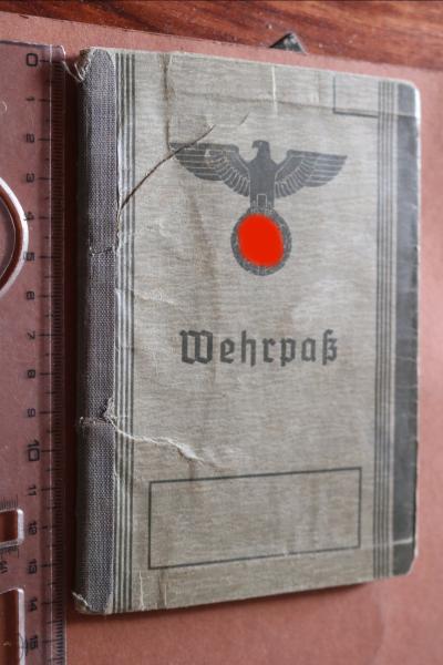 Service card of a soldier from Zwittau + other papers